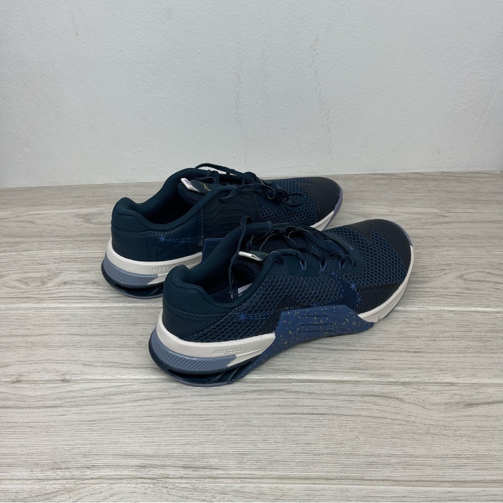 Nike Metcon 7 Sail/Navy Blue DM9212-400 Womens Size 9 - Picture 7 of 8